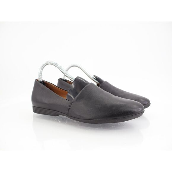 Dansko Womens Larisa Loafer Size 39 8.5 Black Leather Low Heel Slip On Work Shoe - Picture 1 of 14